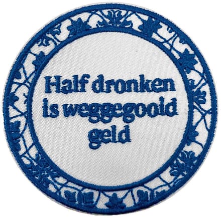 Fjesta© Oeteldonk embleem - Tegeltje - Half dronken