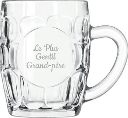 Bierpul gegraveerd - 55cl - Le Plus Gentil Grand-père