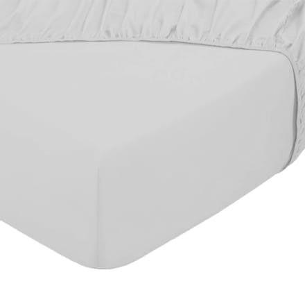 Zydante Topper Hoeslaken - Hotel Home Collection Jersey Hoeslaken – Zacht en Comfortabel – Rekbaar – Elastische Rand – Luxe Hotelkwaliteit – Machinewasbaar - Zilver Grijs / 200x90