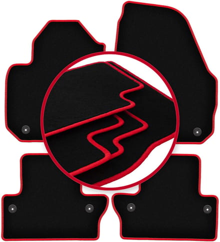 CARLUX-RED automatten voor: Volvo S60 II sedan (2010-)