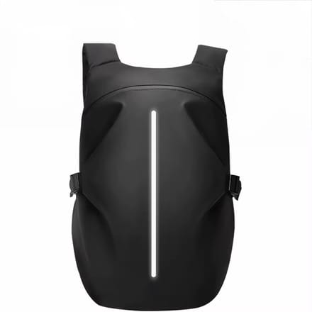 Motor Rugzak Waterdicht - Helm - Laptop Backpack - Met reflectie - Zwart - Small