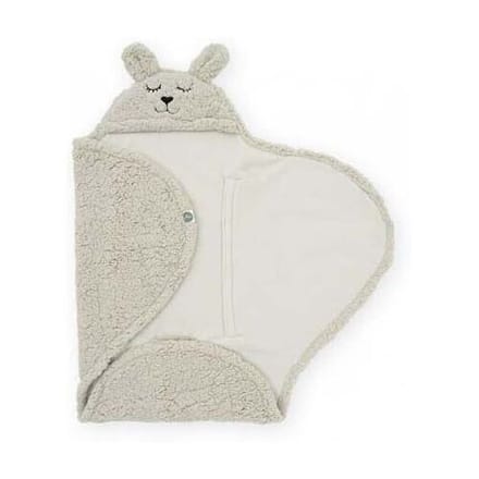Jollein Baby Wikkeldeken - Bunny - Nougat - 100x105cm