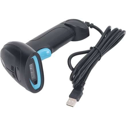 1D Barcodescanner Hoge Nauwkeurigheid Snelle Decodering Ergonomisch USB Bedraad 1D Barcodelezer voor black