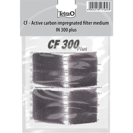 Actieve kool filter spons voor aquarium Tetra CF 300 Plus