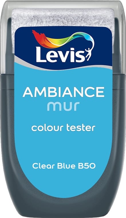 Levis - Muurverf Kleurtester Mat Mix - Clear Blue B50 - Mengverf - 30 Ml