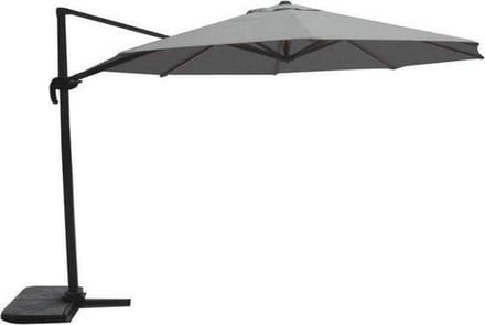 Zweefparasol VirgoFlex Grijs Ø350 cm