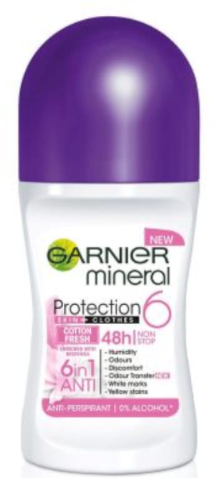 Garnier Roll On 50ml For Women Cotton Fresh Deodorant