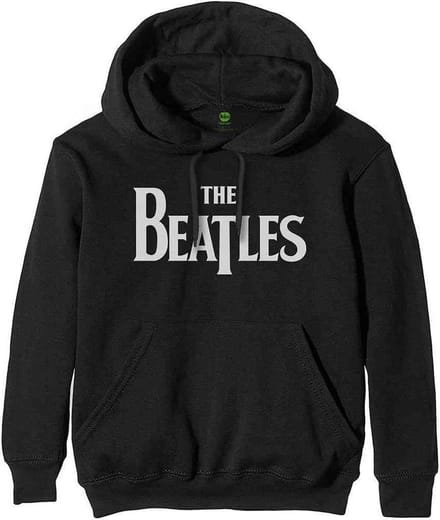 The Beatles - Drop T Logo Hoodie/trui - S - Zwart