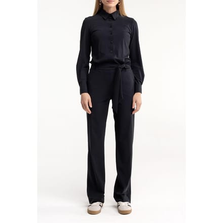 Studio Anneloes Angel Ls Jumpsuit Black Maat: S | Jumpsuits Outlet | Dames | Zwart