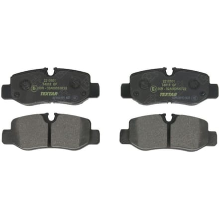 Remblokset TEXTAR 2210101, achter