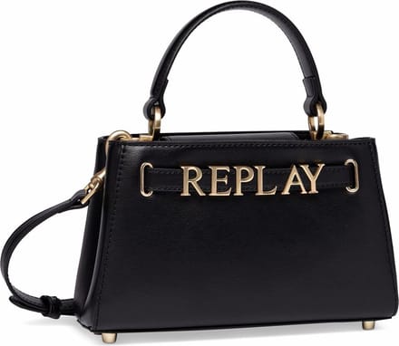 REPLAY Schoudertas Handtas Crossbody Bag Black Zwart