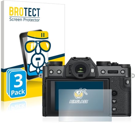 Screenprotector 3 Stuks voor Fujifilm X-T30 ll Beschermglas transparant