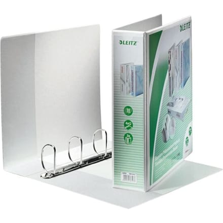 LEITZ® ringmap, A4, 4-voudig ringmechanisme, rugbreedte 77 mm