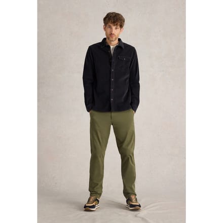 White Stuff Griffin Cord Shirt Dark Navy Größe: S | Casual hemden Outlet | Herren | Blau
