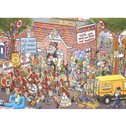 PARTY PUZZLE - ABRAHAM