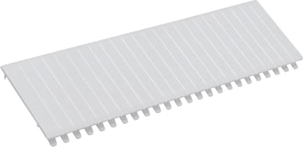 Hager S35S Afdekstrips voor verdeelpaneel Afdekstrips Kunststof Zuiver wit (RAL 9010) 1 stuk(s)
