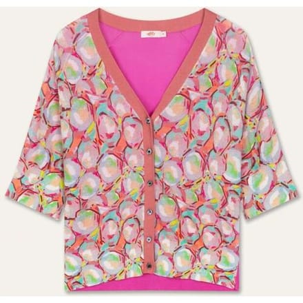 Oilily Veronica Vest- maatS Roze Glo