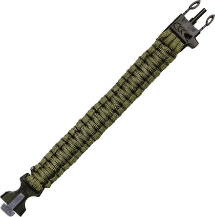 Paracord Firestarter 9inch groen