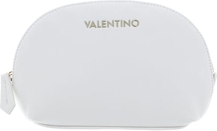 VALENTINO Toilettas Zero Re Soft Cosmetic Case Bianco Wit