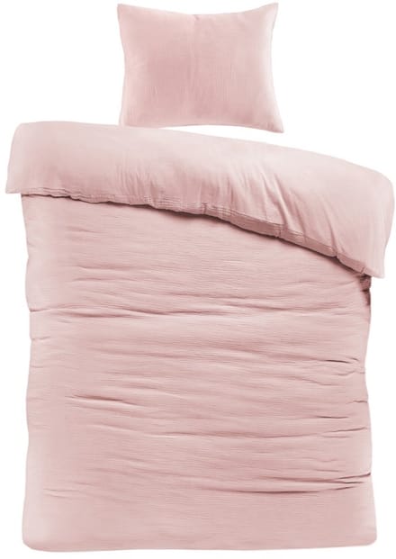 Papillon Rome Dekbedovertrek - Eenpersoons - 140x200/220 cm - Roze