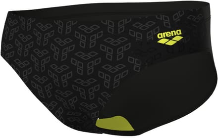 Arena Zwemslip Monogram Zwart Multi