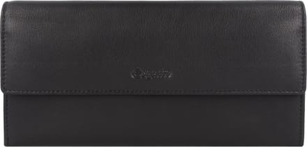 Esquire Viktoria Portemonnee RFID Leer 18,5 cm - Dames - Horizontaal - schwarz