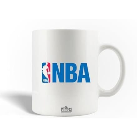 Mug en Céramique NBA Ligue Sportive Logo Bleu Claire
