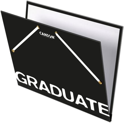 Tekenmap Canson Graduate elastieksluiting 260x330mm zwart