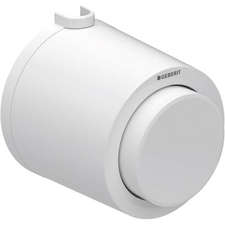 Geberit remote control type 01, pneumatic, for 1-flush, surface-mounted handle 116.046.11.1