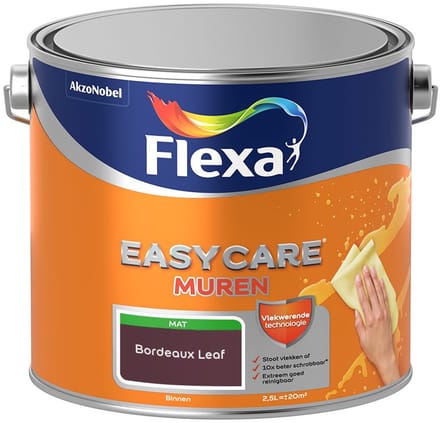 Flexa - Easycare Muren - Bordeaux Leaf - Mengverf - 2,5 L