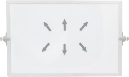 Sam Creative Magnetisch Symbool - Pijl - 1,2x3 cm - Grijs - 25 stuks - Whiteboard Magneten
