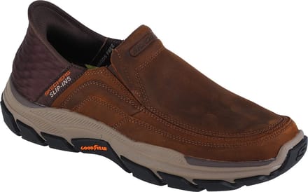 Skechers Slip-ins Slip-ins Respected - Elgin - Heren Instappers - Bruin