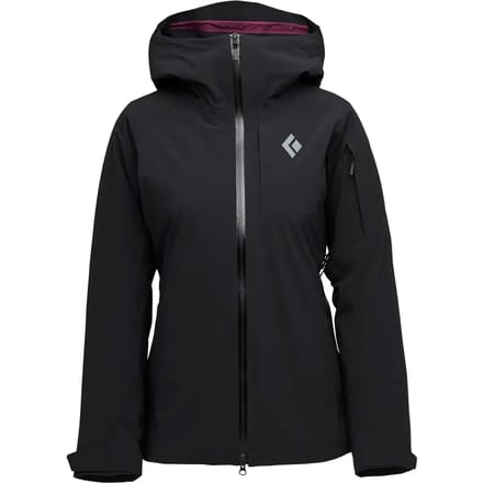 Black Diamond Recon Insulated Jas Zwart S Vrouw