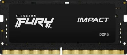 Kingston FURY Impact DDR5-5600 - 32GB - CL40 - Single Channel (1 pcs) - Zwart