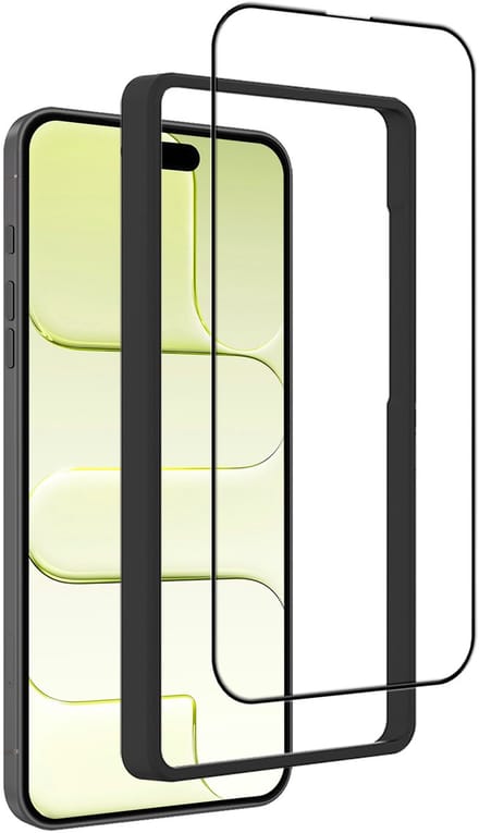 Screenprotector - Geschikt voor Apple iPhone Air - Met Installatie Frame - Gehard Glas - Beschermglas - Tempered Glass - Screen Protector