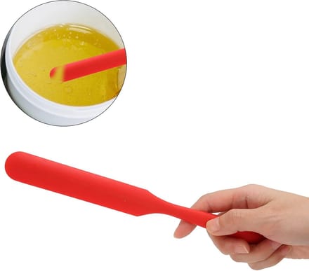 Silicone Wax Spatels Herbruikbare Hittebestendige Harde Wax Sticks voor Warmer Applicator Rood