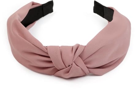 Knoop Diadeem / Haarband - Roze | Polyester | Fashion Favorite