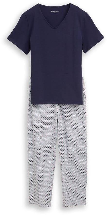 Tom Tailor - Pyjamaset - Maat 44 - blue-dark-allover