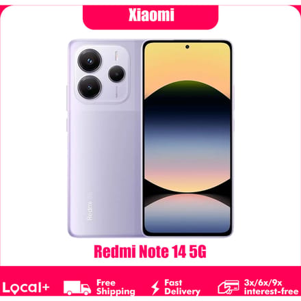 Xiaomi Redmi Note 14 5G NFC 8GB 256GB Zonder Oplader Dimensity 7025-Ultra 108MP Camera Black