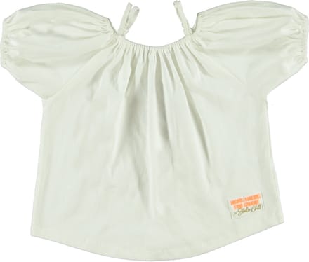 O'Chill-Meisjes T-shirt Veerle-Wit