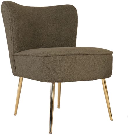 Fauteuil zitbank 1 persoons Teddy groen stoel