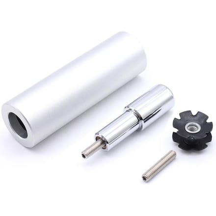 Fiets Vork Stermoer Plaatsen Installer Headset Stermoer Installatiegereedschap Driver zilver
