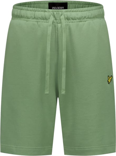 Korte Broek Lyle &amp; Scott ML414VOG SWEAT SHORT-X576 SMOKE GREEN