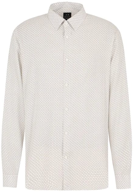 Armani Exchange Xm000668_af10253 Overhemd Met Lange Mouwen Wit L Man
