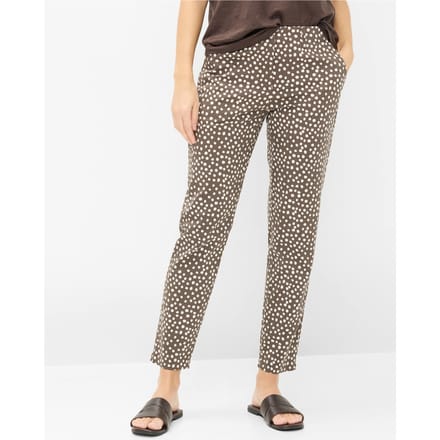 Brax Dames Chino  Style MARON S DARK EBONY, donkerbruin, maat 36