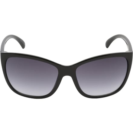 Calvin Klein donkergrijze gradientlens zwarte zonnebril