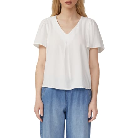 s.Oliver -qs Blouses Offwhite Taglia: 34 | Magliette intime Outlet | Donna | Bianco
