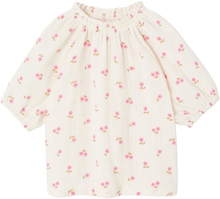 Vertbaudet Blouse voor meisjes van katoengaas