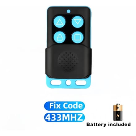 300-868MHz RF Duplicator Afstandsbediening Auto Kopiëren Afstandsbediening Vaste Code 433MHz 315MHz Draadloze Afstandsbediening Voor Poort Garagedeur black