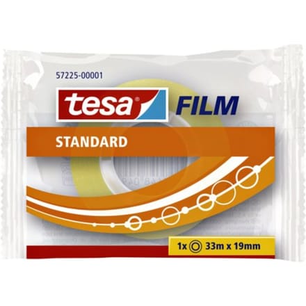 Tesa tesafilm® - Bureautape - 33m x 19mm - Transparant - Sterke Kleeflaag